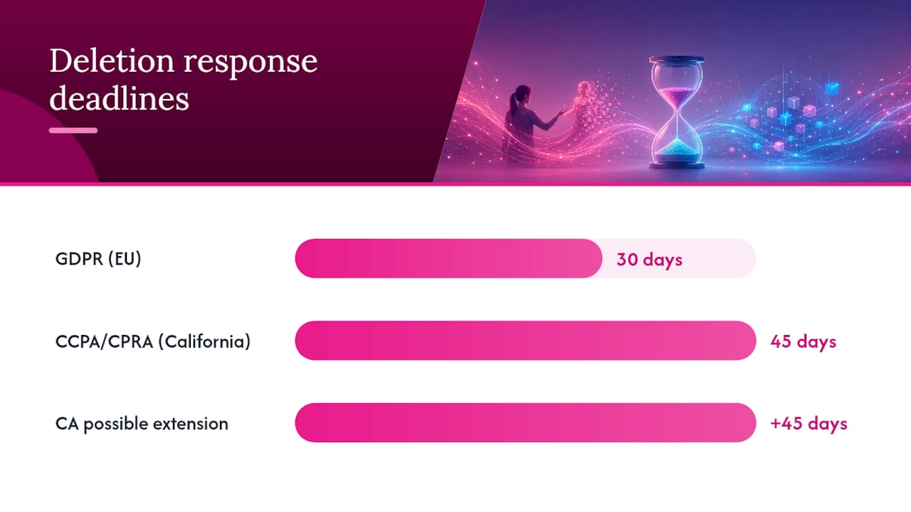 Deleting an AI Companion: What Actually Happens to Your Data What Legal Rights Do You Have to Force Deletion? — overview diagram